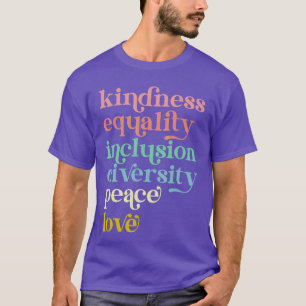 Vriendelijkheid Gelijkheid Inclusie Diversiteit LG T-shirt