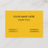 Vriendelijkheid Inspirerend Quote Zonnebloem Vrien Visitekaartje (Achterkant)