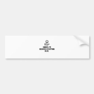 Vriendelijkheid is alles bumpersticker