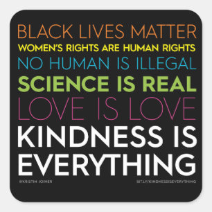 Vriendelijkheid is alles Stickers