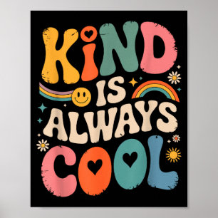 Vriendelijkheid Is Altijd Cool Docent Grafische T- Poster