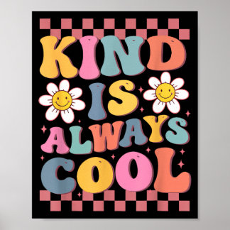 Vriendelijkheid is altijd cool SPED-leraar wees aa Poster