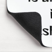 Vriendelijkheid is altijd in Mode. Sticker Muismat (Hoek)