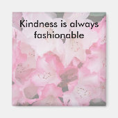 Vriendelijkheid is altijd modieus - Magneet (Voorkant)