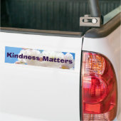 Vriendelijkheid is belangrijk bumperstickers vrien (Op Truck)