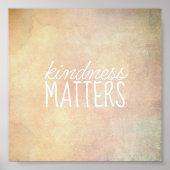 vriendelijkheid is belangrijk citeren kijk waterv poster (Voorkant)