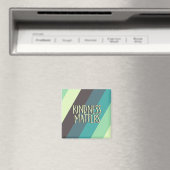 Vriendelijkheid is belangrijk, eenvoudige moderne  magneet (Insitu (Vaatwasser))