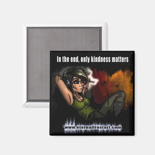 Vriendelijkheid is belangrijk magneet (Voorkant / Achterkant)