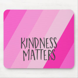 Vriendelijkheid is belangrijk, Modern vrouwelijk m Muismat