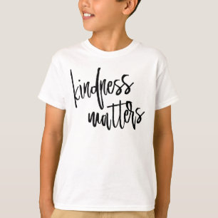 Vriendelijkheid is belangrijk t-shirt