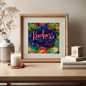 Vriendelijkheid is belangrijk voor het Inspirerend Poster