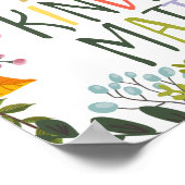 Vriendelijkheid is belangrijk, Vriendelijke citate Poster (Hoek)