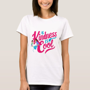 Vriendelijkheid is cool - Inspirerend T-shirt