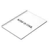 Vriendelijkheid is Cool Kids Notitieboek (Linkerzijde)