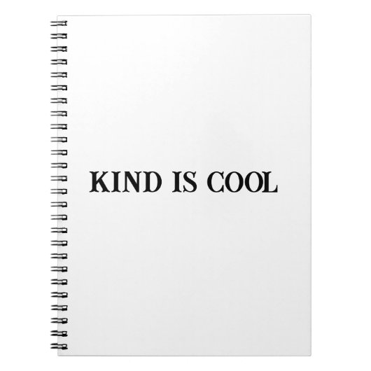 Vriendelijkheid is Cool Kids Notitieboek (Voorkant)