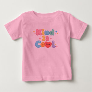 Vriendelijkheid is Cool Pastel Retro Bubbeltypogra