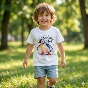 Vriendelijkheid is cool pinguïn T-shirt