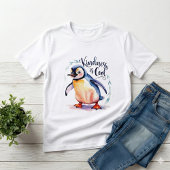 Vriendelijkheid is cool pinguïn T-shirt