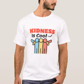 Vriendelijkheid is cool t-shirt (Voorkant)