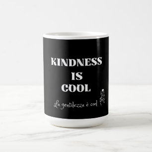 VRIENDELIJKHEID IS COOL tweetalig Koffiemok