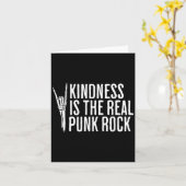 Vriendelijkheid is de echte Punk rockmuzikant Kaart (Gele Bloem)