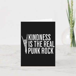 Vriendelijkheid is de echte Punk rockmuzikant Kaart