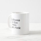 Vriendelijkheid Is De Echte Punkrock Koffiemok (Voorkant links)