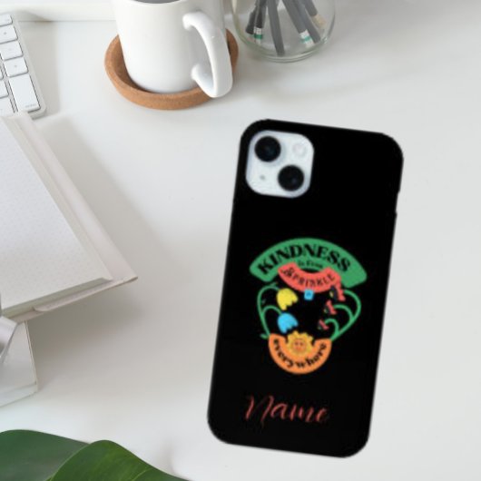 VRIENDELIJKHEID IS EEN GRATIS AFFIRMATIE RETRO STI Case-Mate iPhone CASE