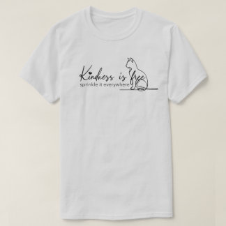 Vriendelijkheid is gratis en strooi het overal T-s T-shirt