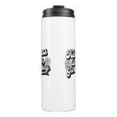 "Vriendelijkheid is gratis, geef het weg" Thermosbeker (Voorkant)