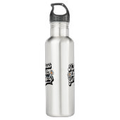 "Vriendelijkheid is gratis, geef het weg" Waterfles (Achterkant)