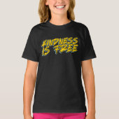 VRIENDELIJKHEID IS GRATIS T-SHIRT (Voorkant)