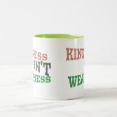 Vriendelijkheid is macht Mok (Center)