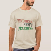 Vriendelijkheid is macht t-shirt (Voorkant)