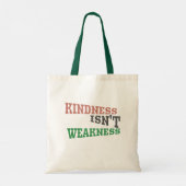 Vriendelijkheid is macht tote bag (Achterkant)