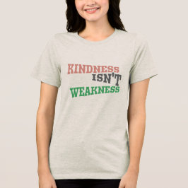 Vriendelijkheid is macht Tri-Blend shirt