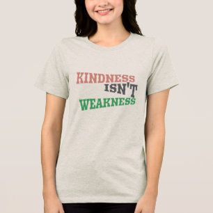 Vriendelijkheid is macht Tri-Blend shirt