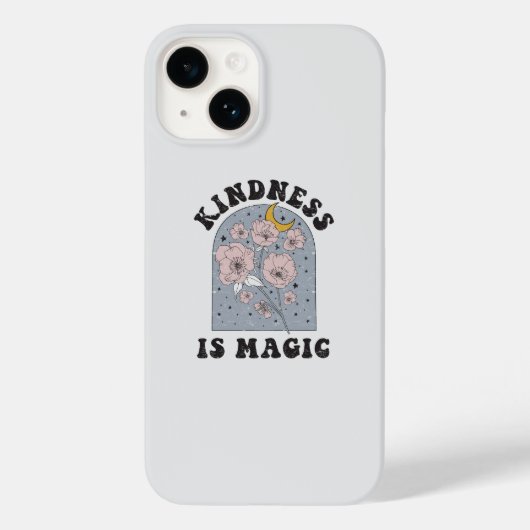Vriendelijkheid is Magie Oude Bloemen Case-Mate iPhone Case (Achterkant)