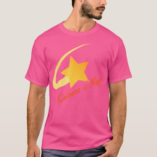 Vriendelijkheid is Magische Ster T-shirt (Voorkant)