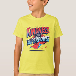 "Vriendelijkheid Is Mijn Superkracht" Jongens T-sh T-shirt