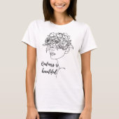 Vriendelijkheid is mooi Abstract T-shirt (Voorkant)