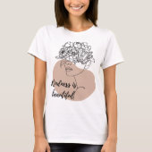 Vriendelijkheid is mooi Abstract T-shirt (Voorkant)