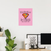 Vriendelijkheid is punk - Rebel tegen haat Poster (Thuiskantoor)