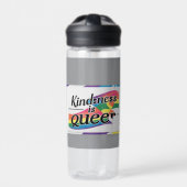 Vriendelijkheid is Queer - Ontworpen door ShelloCB Waterfles (Voorkant)