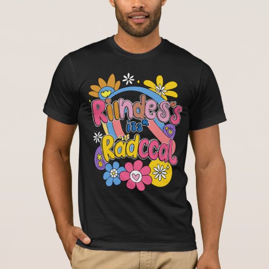 Vriendelijkheid is Radicaal 2 T-shirt (Voorkant)