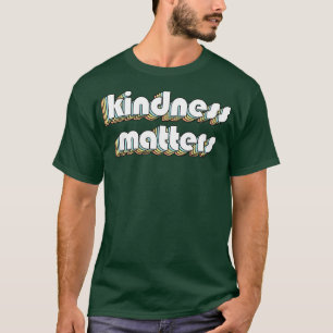 Vriendelijkheid is van belang Retrotypografie Verv T-shirt