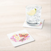 Vriendelijkheid  kartonnen onderzetters (Insitu)