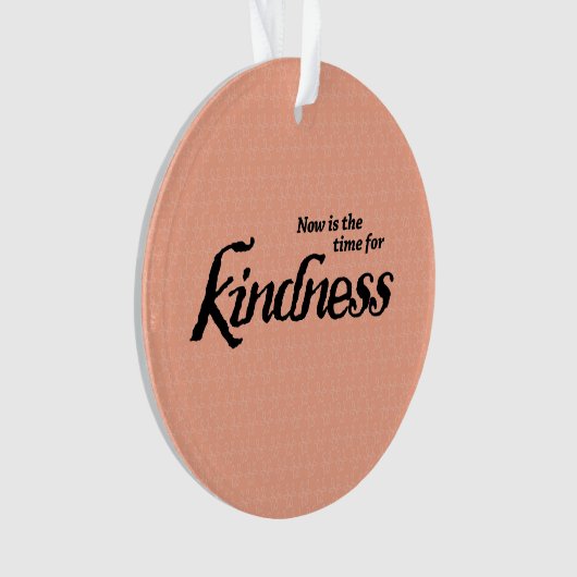 Vriendelijkheid kleurrijke kerst ornament (voorkant)