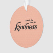 Vriendelijkheid kleurrijke kerst ornament (voorkant)