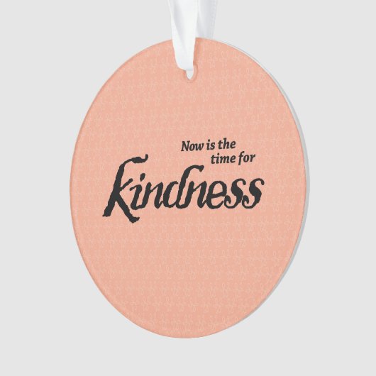 Vriendelijkheid kleurrijke kerst ornament (voorkant)